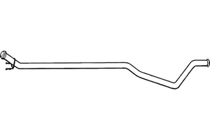 Intermediate pipe in the group  at  Professional Parts Sweden AB (P4828)