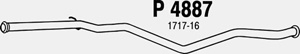 Intermediate pipe in the group  at  Professional Parts Sweden AB (P4887)