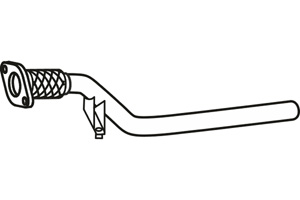 Front pipe in the group Exhaust parts / Exhaust muffler & kits at  Professional Parts Sweden AB (P49008)