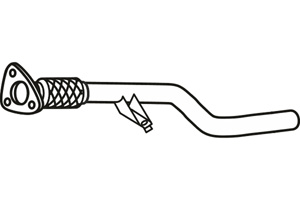Front pipe in the group  at  Professional Parts Sweden AB (P49011)