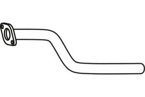 Front pipe in the group  at  Professional Parts Sweden AB (P49017)