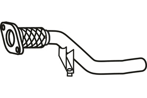 Front pipe in the group  at  Professional Parts Sweden AB (P49020)