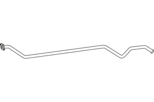 Intermediate pipe in the group  at  Professional Parts Sweden AB (P49032)