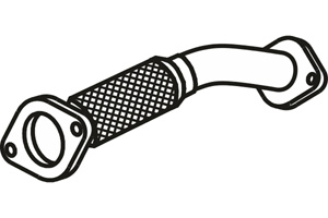 Front pipe in the group Exhaust parts / Exhaust muffler & kits at  Professional Parts Sweden AB (P49034)