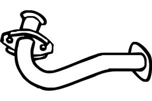 Front pipe in the group  at  Professional Parts Sweden AB (P49035)