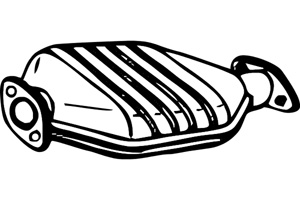 Catalytic converter in the group  at  Professional Parts Sweden AB (P491CAT)
