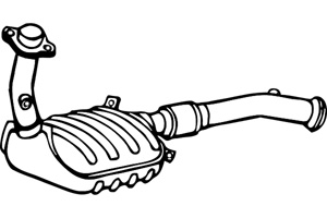 Catalytic converter in the group  at  Professional Parts Sweden AB (P496CAT)