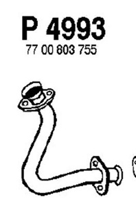 Front pipe in the group  at  Professional Parts Sweden AB (P4993)