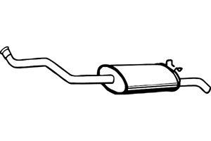 Rear muffler in the group  at  Professional Parts Sweden AB (P5014)