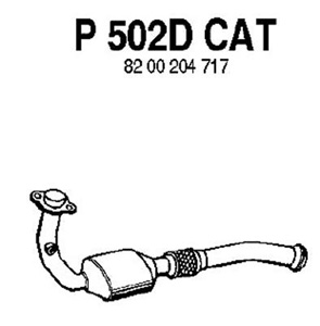 Catalytic converter i gruppen Tillflligt dolda artiklar hos  Professional Parts Sweden AB (P502DCAT)