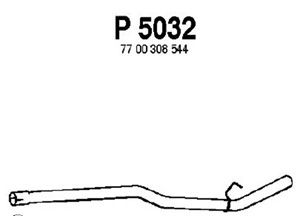 Intermediate pipe i gruppen Tillflligt dolda artiklar hos  Professional Parts Sweden AB (P5032)
