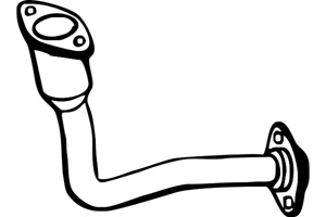 Front pipe in the group  at  Professional Parts Sweden AB (P5054)