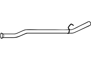 Intermediate pipe in the group  at  Professional Parts Sweden AB (P5055)