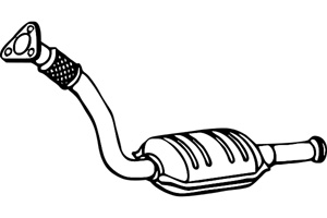 Catalytic converter in the group  at  Professional Parts Sweden AB (P505CAT)