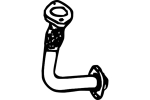 Front pipe in the group  at  Professional Parts Sweden AB (P5084)