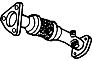 Front pipe in the group  at  Professional Parts Sweden AB (P5106)