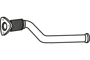 Front pipe in the group Exhaust parts / Exhaust muffler & kits at  Professional Parts Sweden AB (P5132)