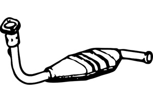 Catalytic converter in the group  at  Professional Parts Sweden AB (P517CAT)