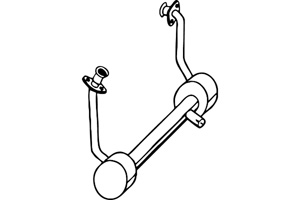 Front pipe in the group  at  Professional Parts Sweden AB (P5301)