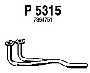 Front pipe in the group  at  Professional Parts Sweden AB (P5315)