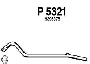 Rear pipe i gruppen Tillflligt dolda artiklar hos  Professional Parts Sweden AB (P5321)