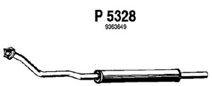 Front muffler in the group  at  Professional Parts Sweden AB (P5328)