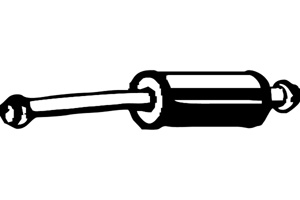 Front muffler in the group  at  Professional Parts Sweden AB (P5346)