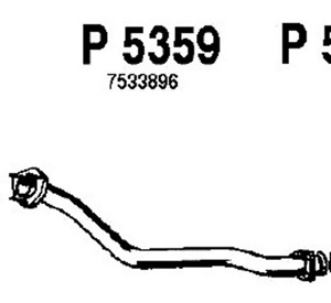 Front pipe i gruppen Tillflligt dolda artiklar hos  Professional Parts Sweden AB (P5359)