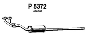 Front muffler in the group  at  Professional Parts Sweden AB (P5372)