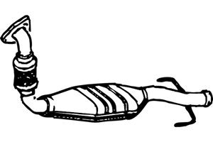 Catalytic converter in the group  at  Professional Parts Sweden AB (P537CAT)