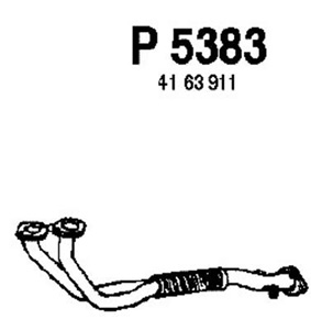 Front pipe in the group  at  Professional Parts Sweden AB (P5383)