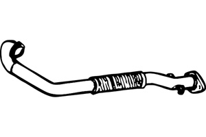 Front pipe in the group  at  Professional Parts Sweden AB (P5386)