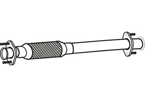 Intermediate pipe i gruppen Tillflligt dolda artiklar hos  Professional Parts Sweden AB (P5407)