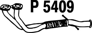 Front pipe in the group  at  Professional Parts Sweden AB (P5409)