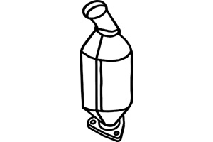 Catalytic converter in the group  at  Professional Parts Sweden AB (P544DCAT)