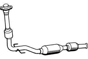 Catalytic converter i gruppen Tillflligt dolda artiklar hos  Professional Parts Sweden AB (P545DCAT)