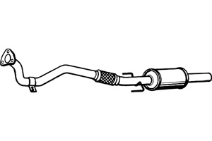 Catalytic converter i gruppen Tillflligt dolda artiklar hos  Professional Parts Sweden AB (P546DCAT)
