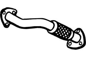 Front pipe in the group  at  Professional Parts Sweden AB (P55010)