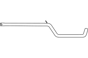 Intermediate muffler in the group Exhaust parts / Exhaust muffler & kits at  Professional Parts Sweden AB (P55018)