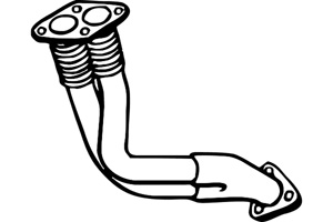 Front pipe i gruppen Tillflligt dolda artiklar hos  Professional Parts Sweden AB (P5536)