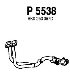 Front pipe in the group  at  Professional Parts Sweden AB (P5538)
