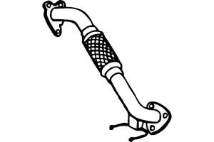 Front pipe in the group  at  Professional Parts Sweden AB (P5544)