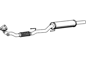 Front muffler in the group  at  Professional Parts Sweden AB (P5559)