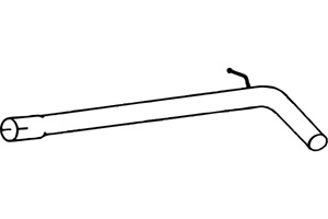 Intermediate pipe in the group  at  Professional Parts Sweden AB (P5561)