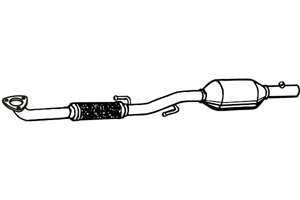 Catalytic converter i gruppen Tillflligt dolda artiklar hos  Professional Parts Sweden AB (P567CAT)