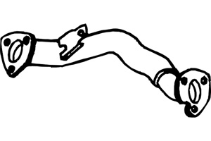 Front pipe in the group  at  Professional Parts Sweden AB (P57020)