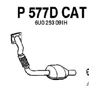 Catalytic converter i gruppen Tillflligt dolda artiklar hos  Professional Parts Sweden AB (P577DCAT)