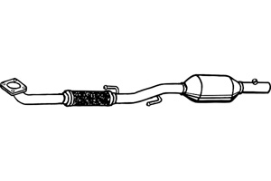 Catalytic converter i gruppen Tillflligt dolda artiklar hos  Professional Parts Sweden AB (P579CAT)