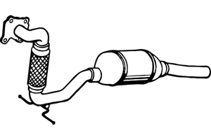 Catalytic converter in the group  at  Professional Parts Sweden AB (P580DCAT)