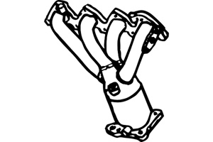 Catalytic converter in the group  at  Professional Parts Sweden AB (P581CAT)